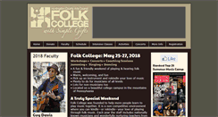 Desktop Screenshot of folkcollege.com